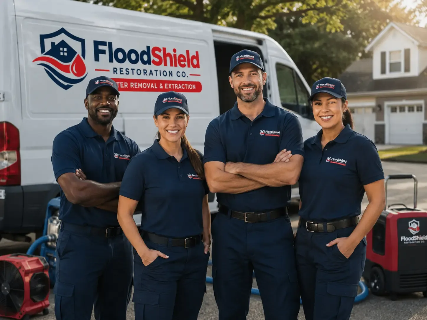 Flood Damage Restoration company in Three Rivers, MA